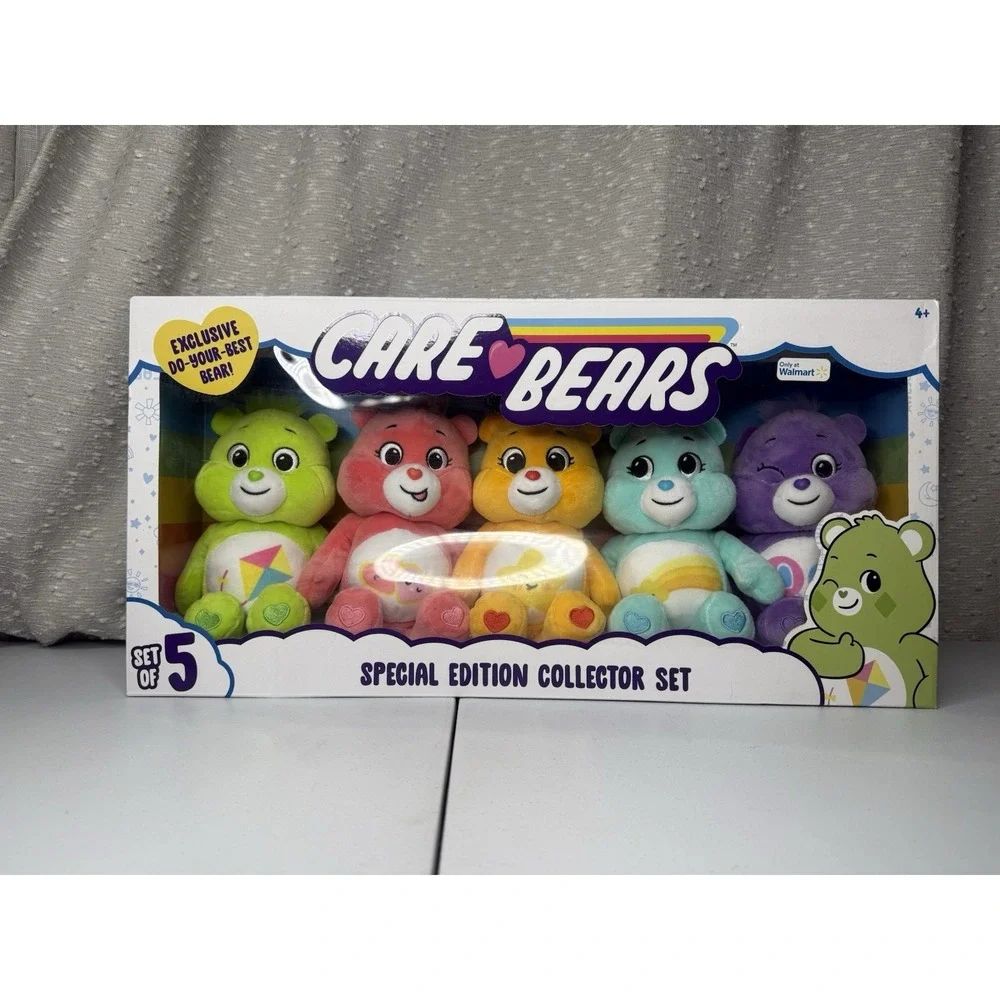 Care Bears Special Edition Walmart Exclusive Collector Set - Set of 5